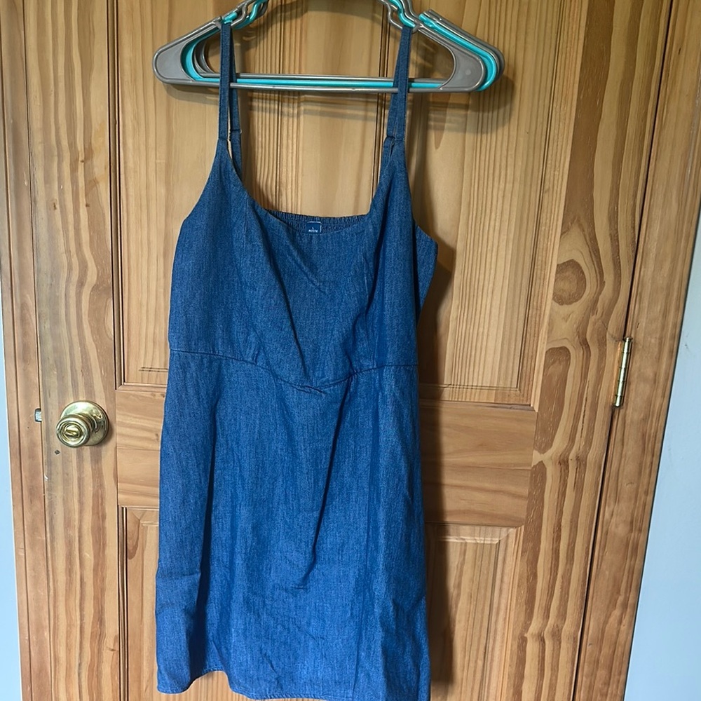Stylish Blue Denim Dress